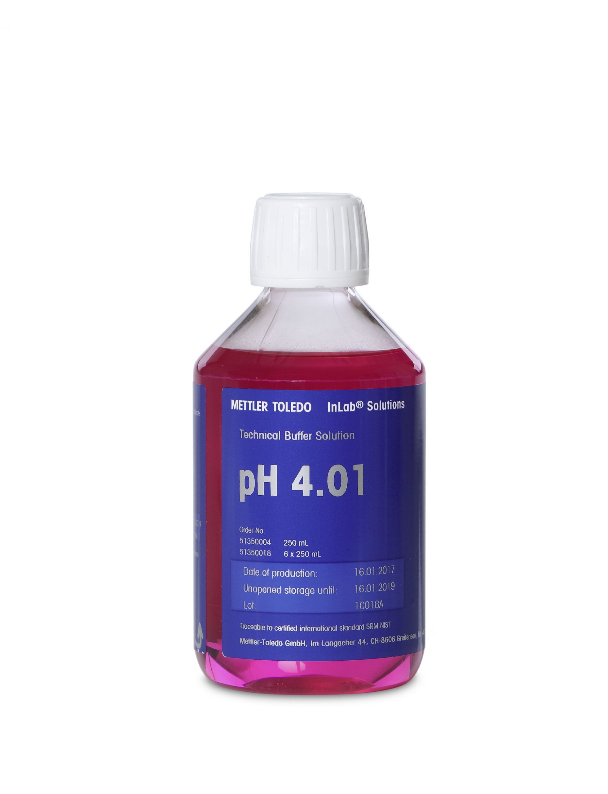 Solutie-tampon tehnica pH 4.01, 250mL