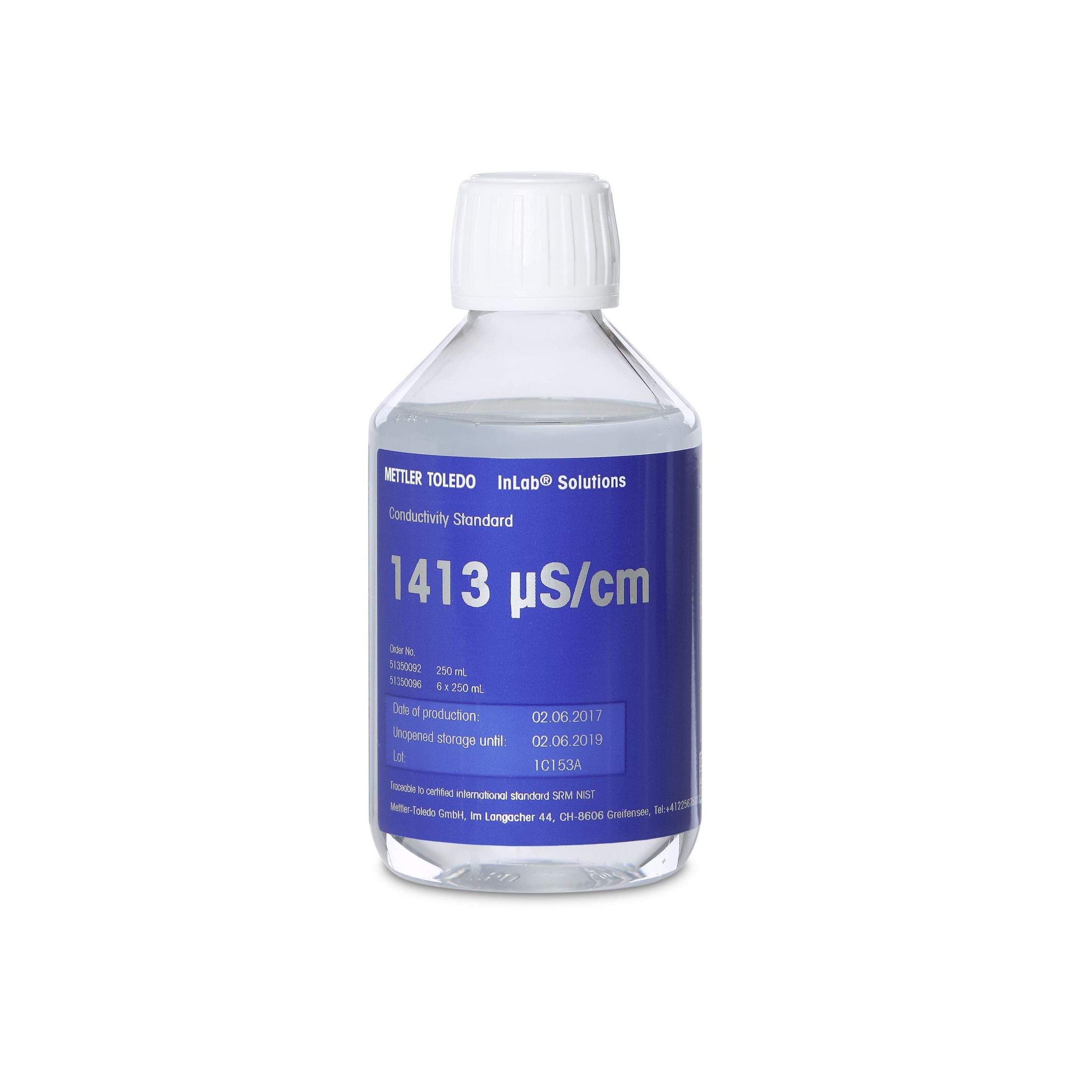 Standard de conductivitate 1413?S/cm, 6X250mL