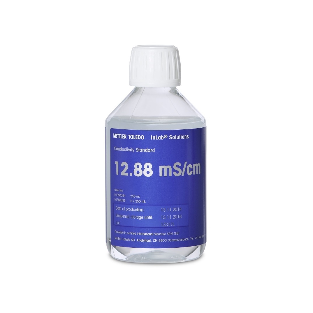 Standard de conductivitate 12.88 mS/cm, 6X250mL