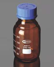 sticla reactivi bruna cu capac infiletabil